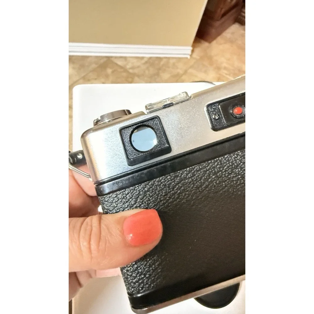 Vintage Yashica Electro 35 GSN Rangefinder Camera 45mm f1.7 Lens Case - Untested